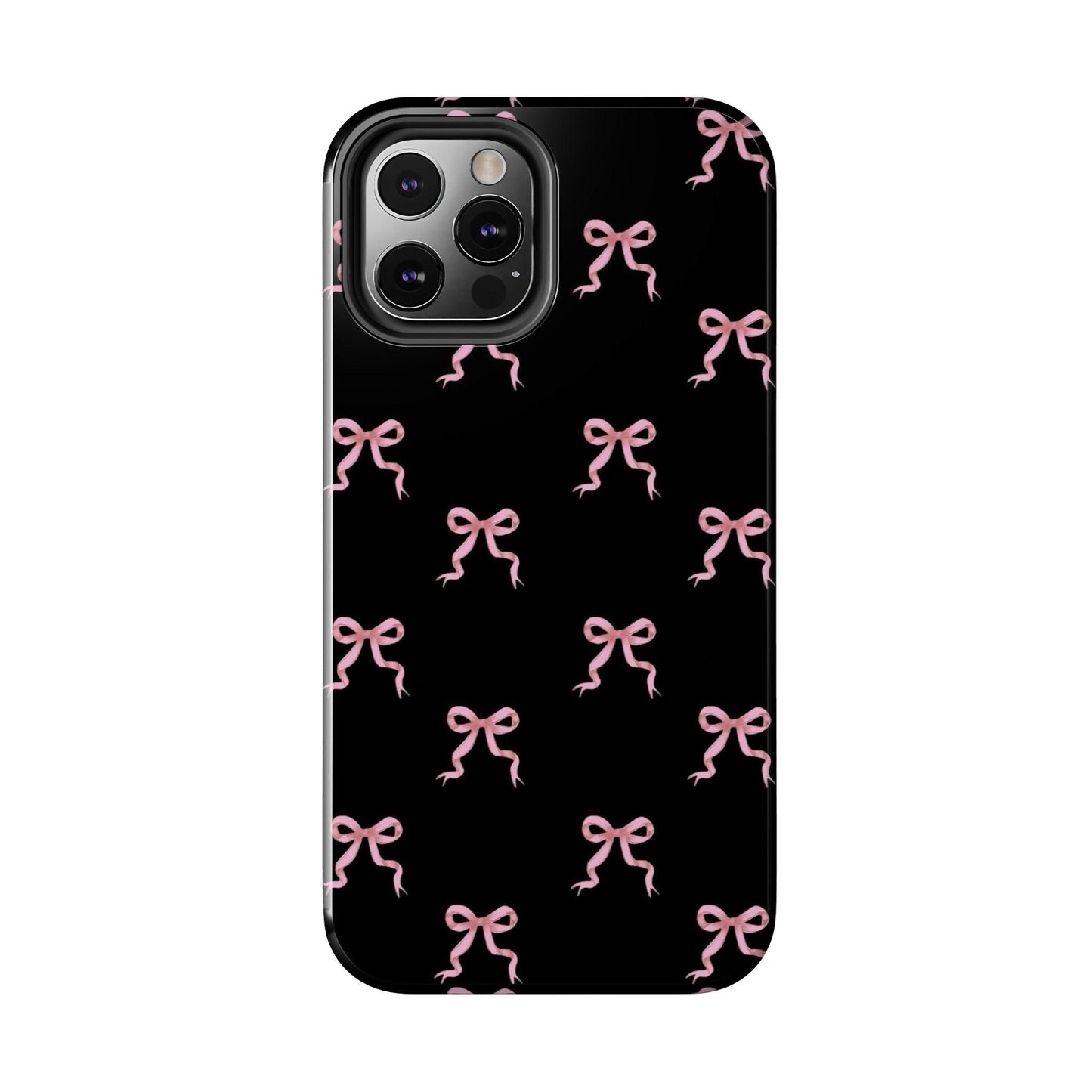 Pink Ribbon Charm iPhone Tough Case