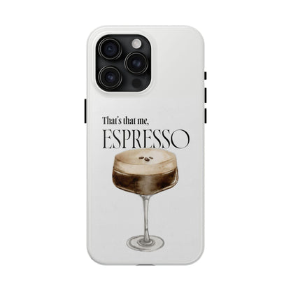 Espresso Martini Tough iPhone Cases