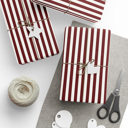 The Noël Stripe Gift Wrapping Paper Roll