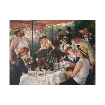 Pierre-Auguste Renoir's Luncheon of the Boating Party (1880-1881) - Matte Canvas, Stretched, 0.75"