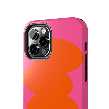 Pink Tangerine Blush Tough iPhone Cases