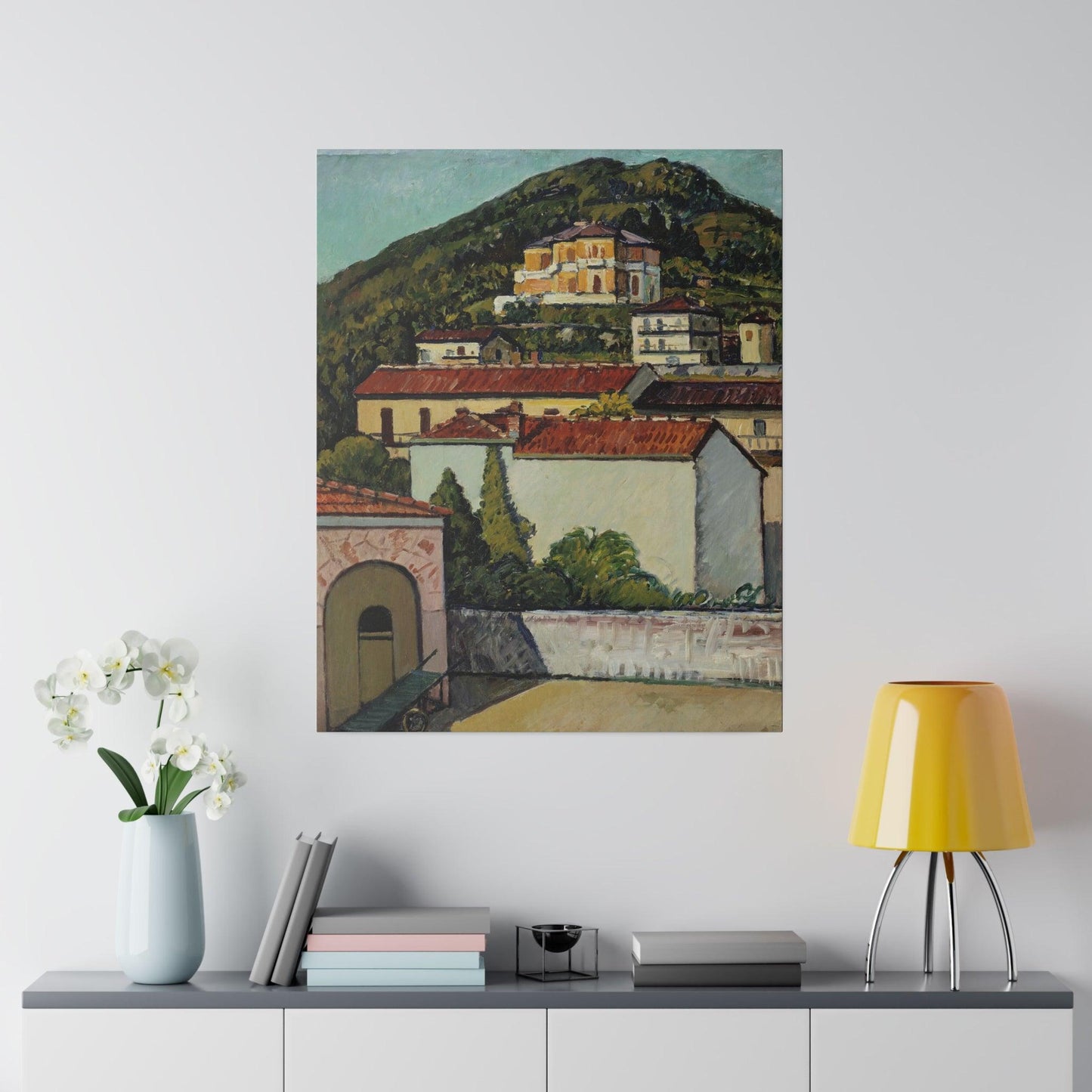 Landscape from liguria, 1932, Pietro Marussig - Matte Canvas, Stretched, 0.75"