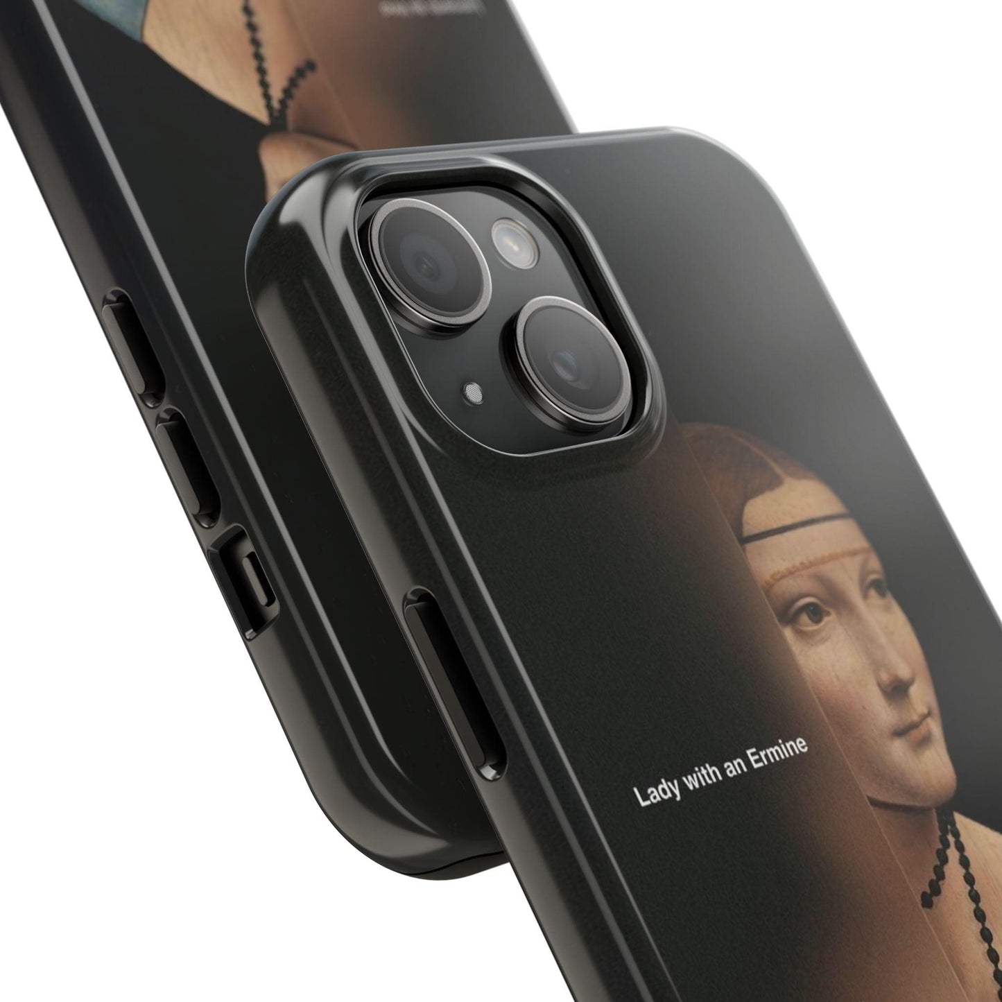 Da Vinci's Ermine Elegance Tough iPhone Cases