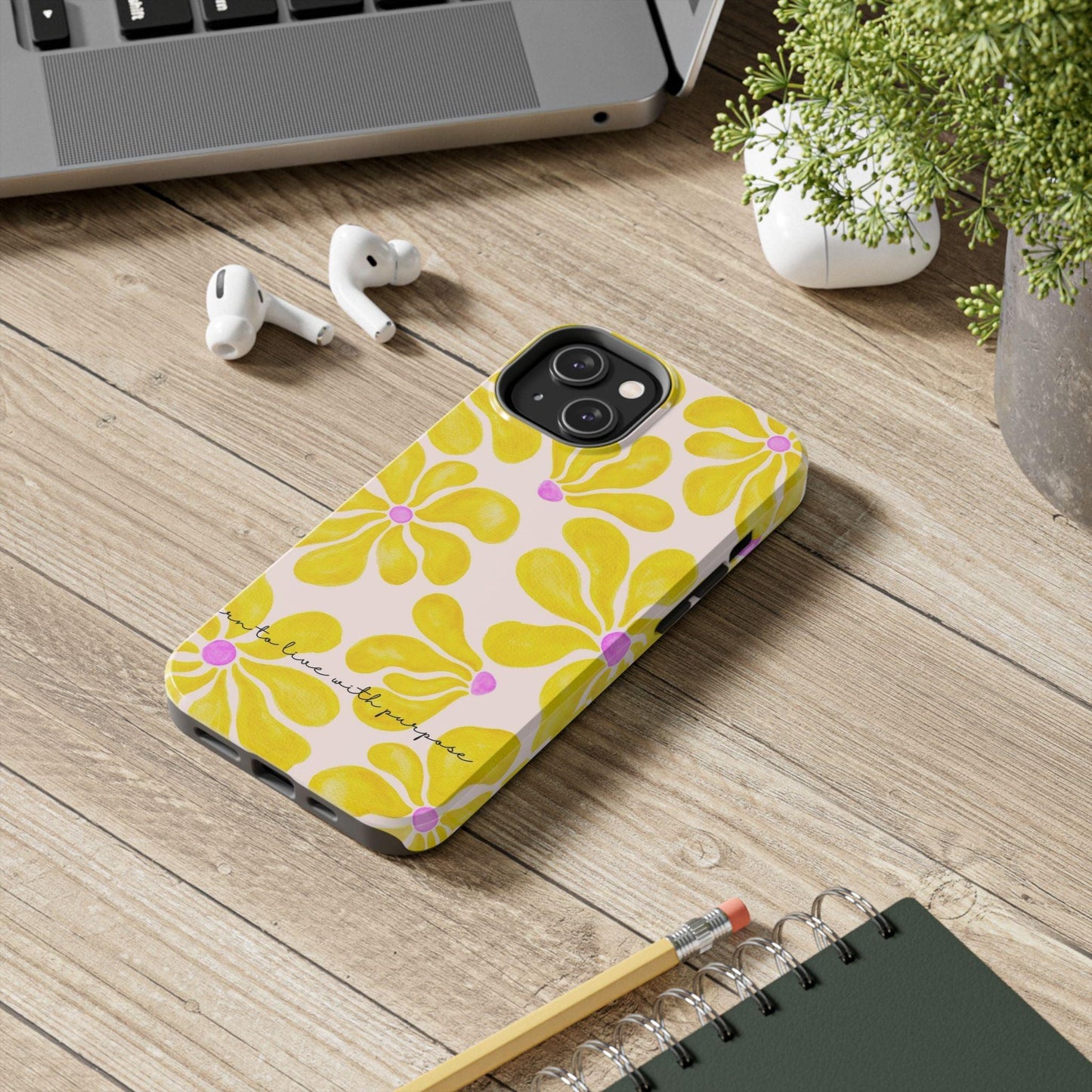 Sunshine Floral Tough iPhone Cases