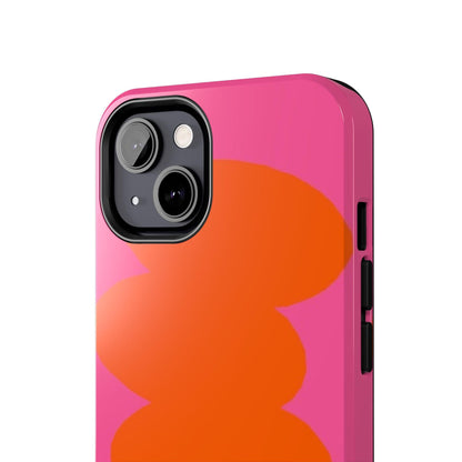 Pink Tangerine Blush Tough iPhone Cases