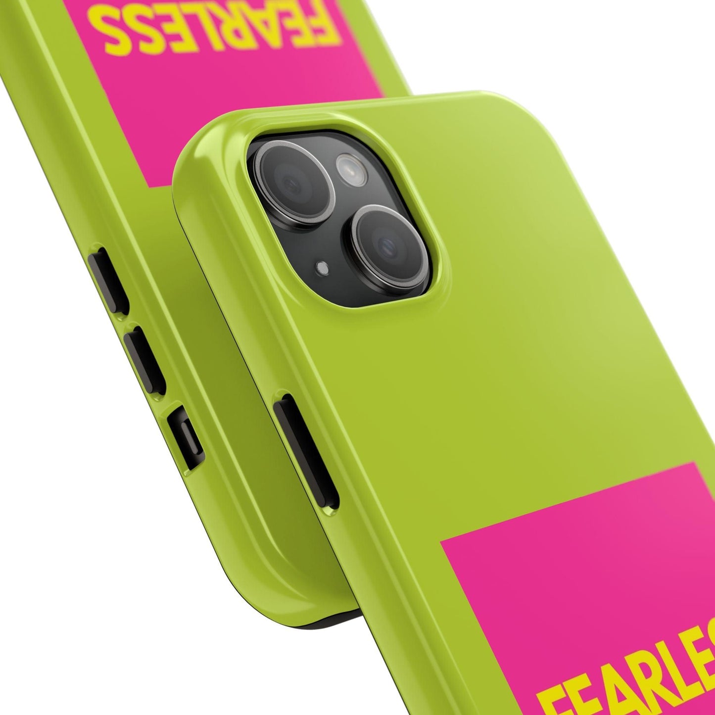 Fearless Tough Neon iPhone Cases