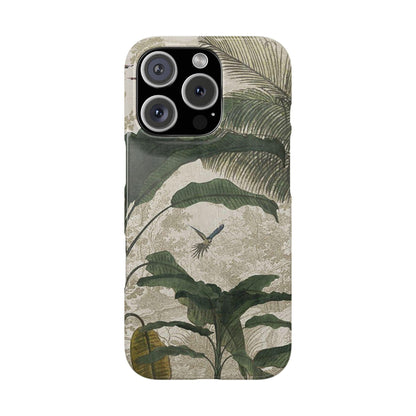 Tropical Paradise Vintage Charm iPhone Cases