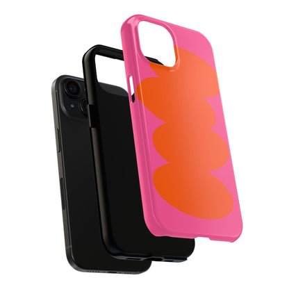 Pink Tangerine Blush Tough iPhone Cases