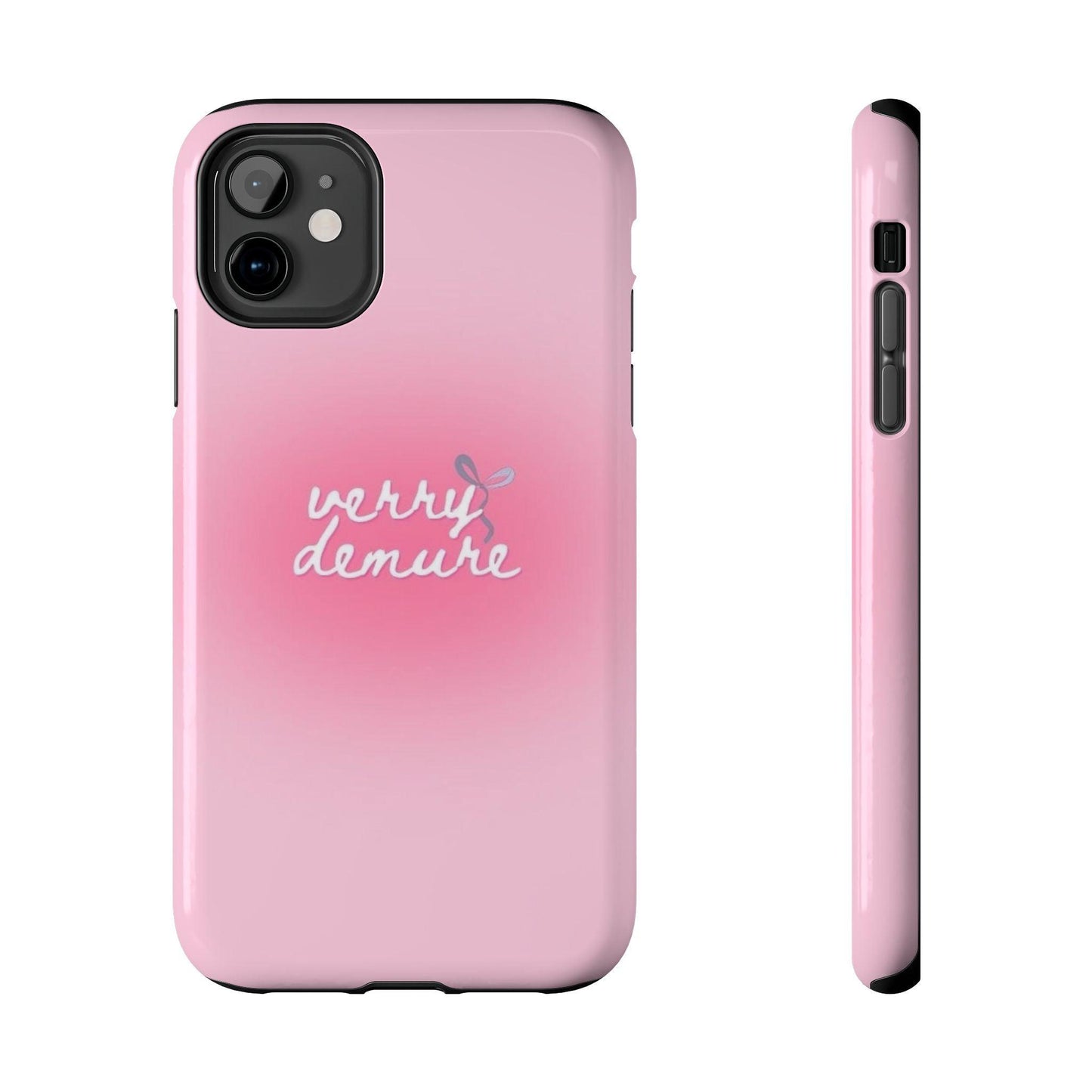 Verry Demure Aura Tough iPhone Cases