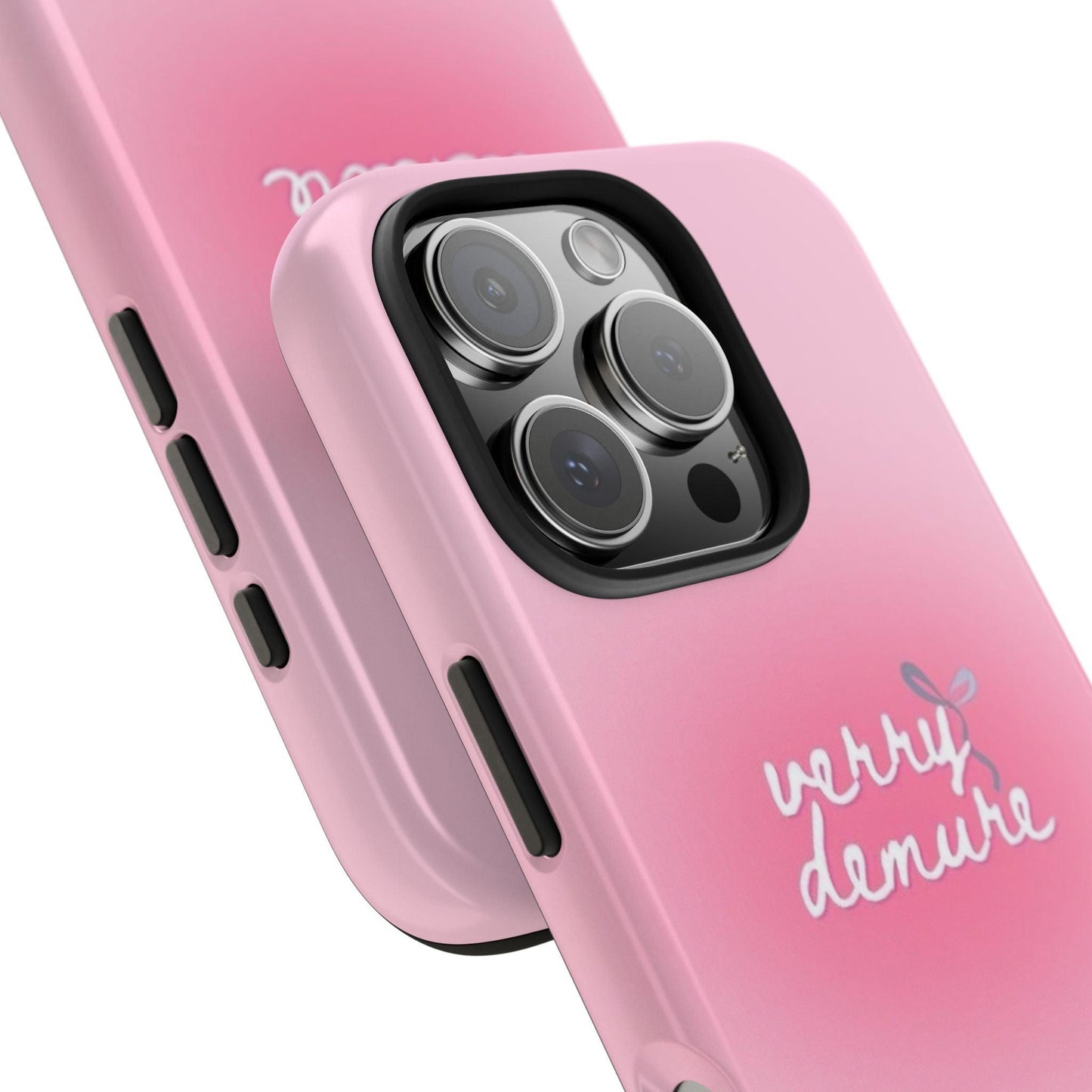 Verry Demure Aura Tough iPhone Cases