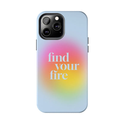 Fine Your Fire Aura iPhone Cases