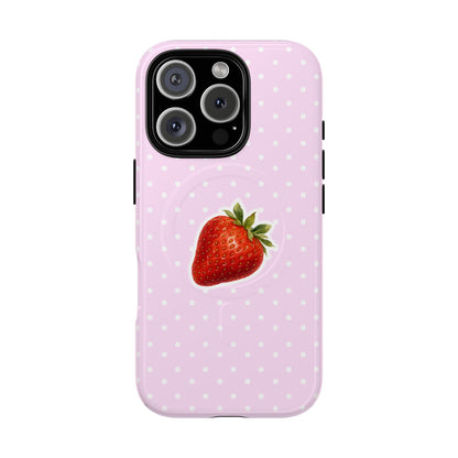 Strawberry Milk MagSafe Phone Case
