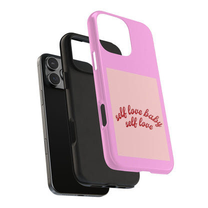 Self Love Baby Tough iPhone Cases