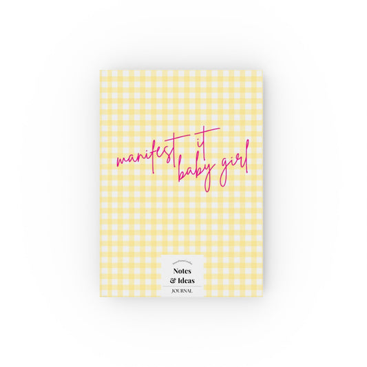 Manifest it Baby Girl Journal