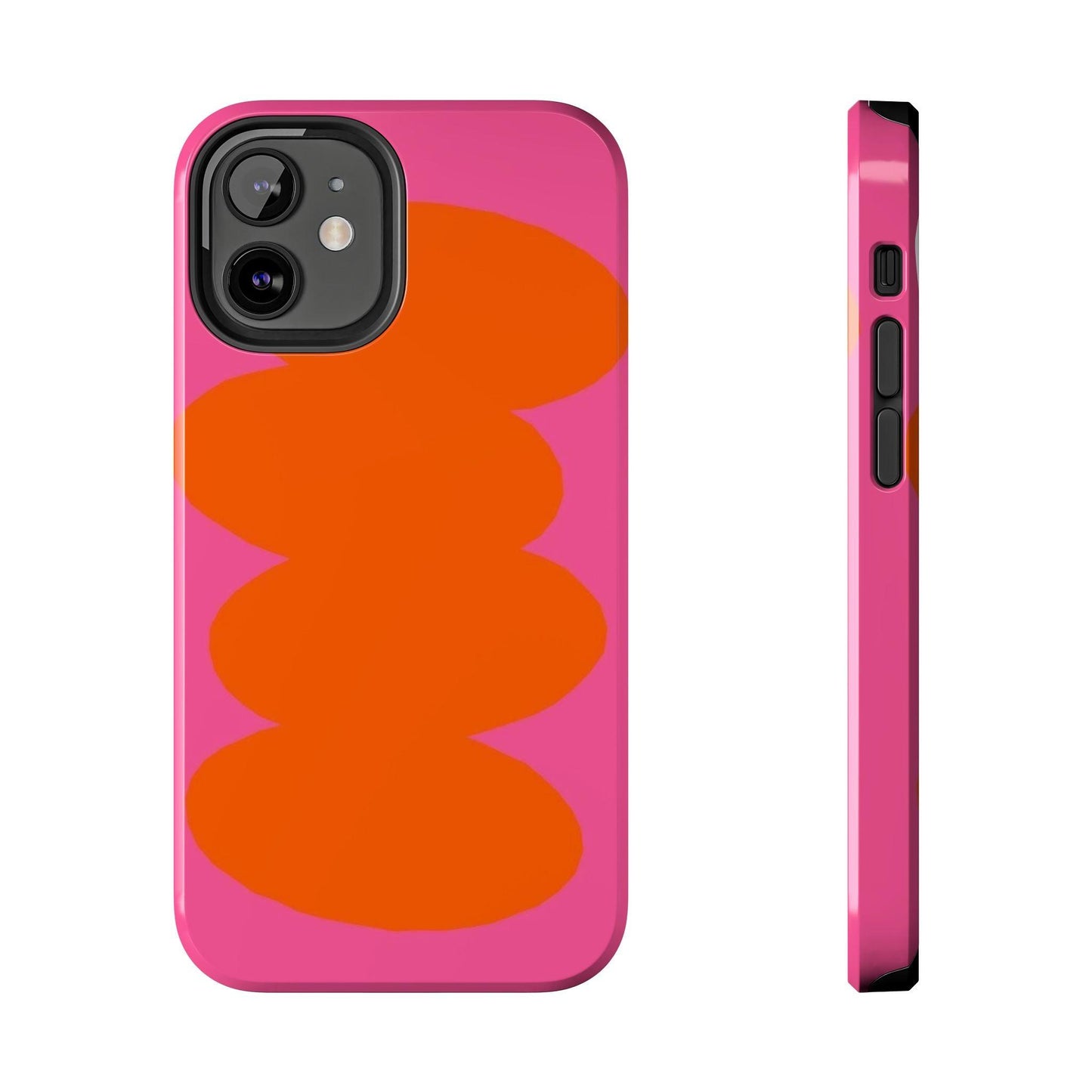 Pink Tangerine Blush Tough iPhone Cases