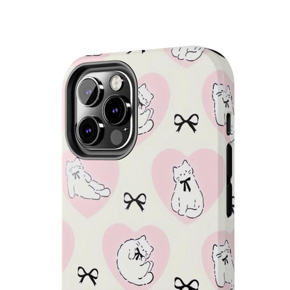 Kitty Love Affair Tough iPhone Cases