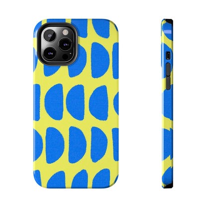 Electric Half-Moons Tough iPhone Cases