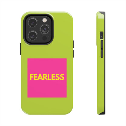 Fearless Tough Neon iPhone Cases