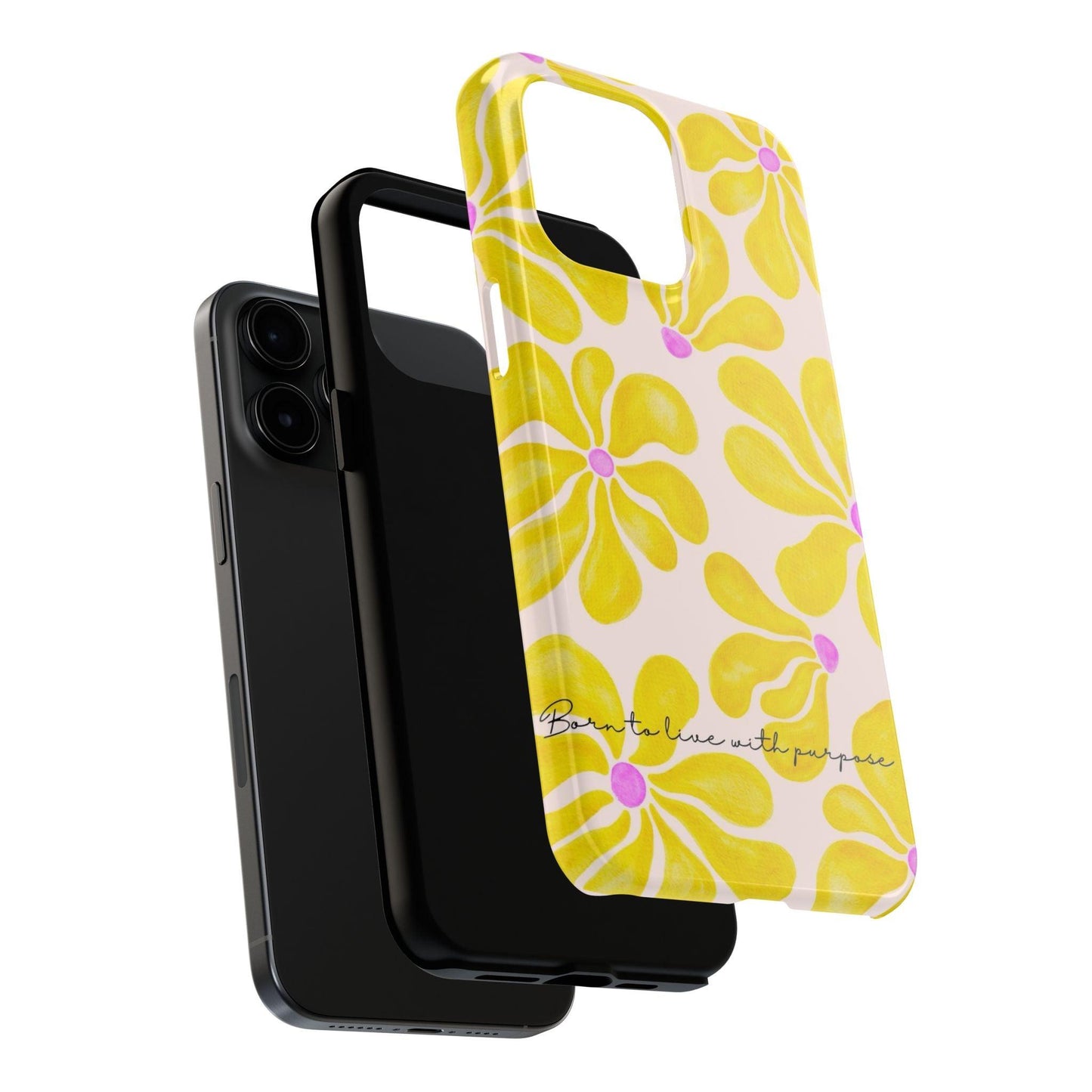 Sunshine Floral Tough iPhone Cases