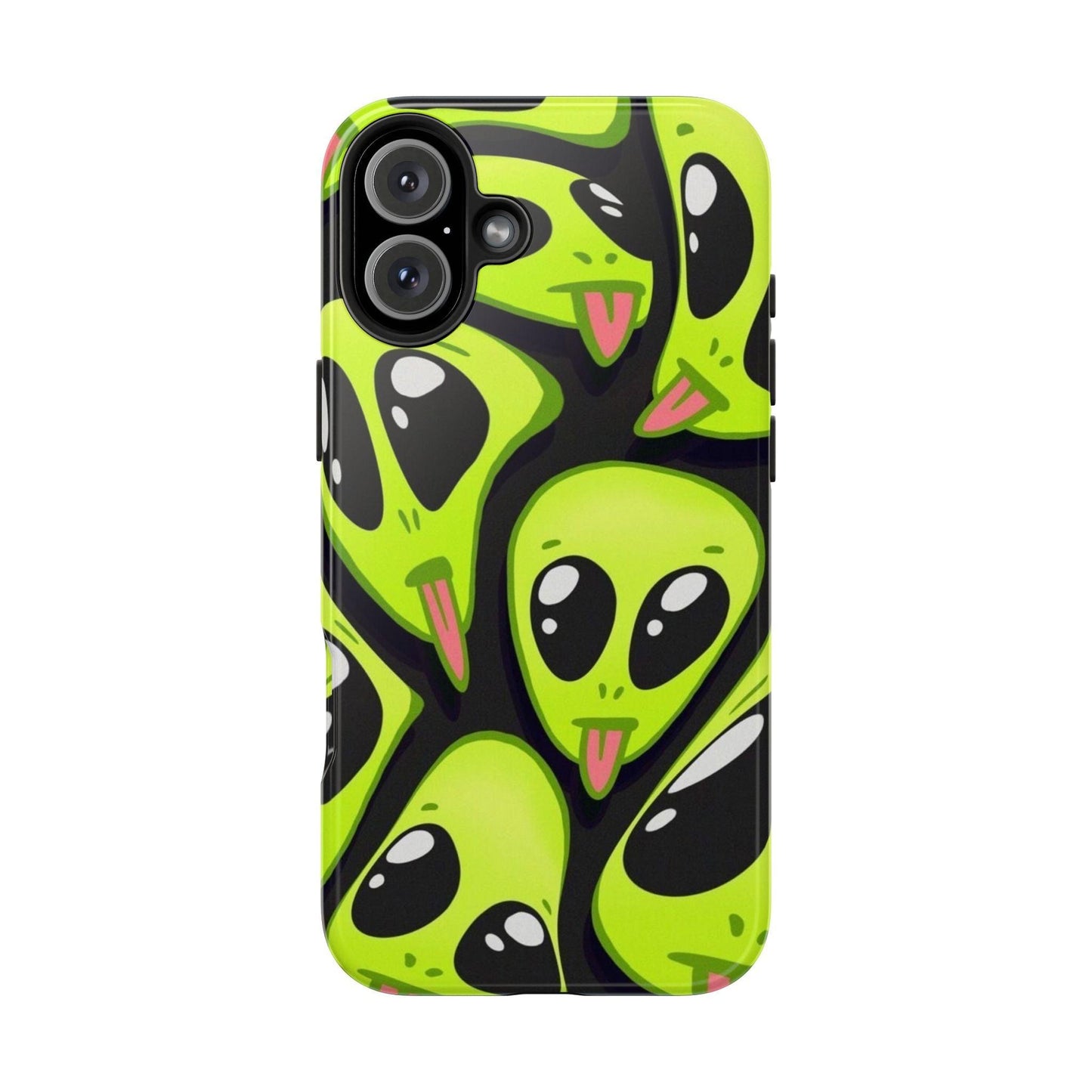 Alien Frenzy Tough iPhone Cases