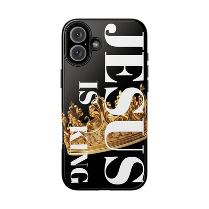 Jesus is King iPhone Cases