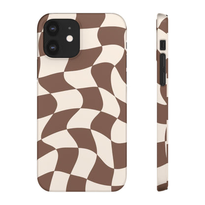 Mocha Mirage Snap iPhone Cases