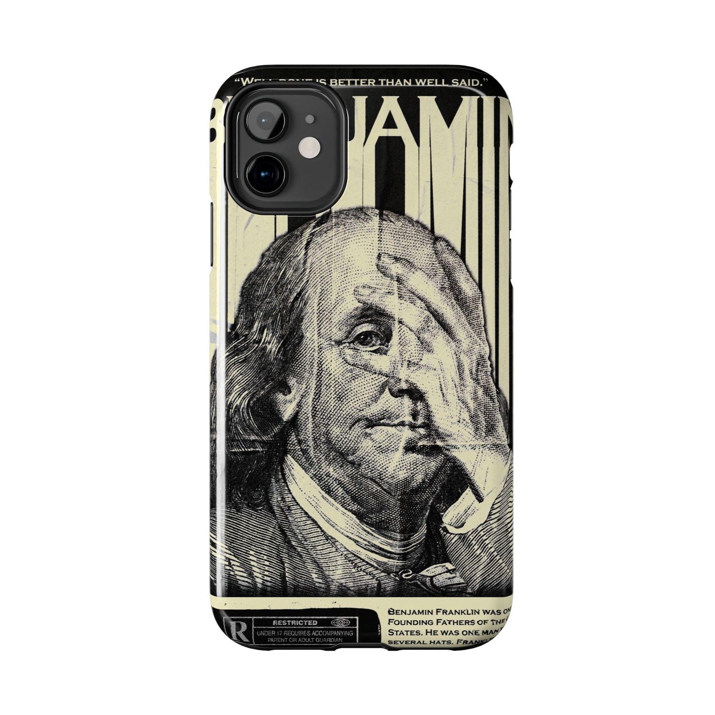 Franklin's Vision Remix Tough iPhone Cases