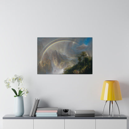 Frederic Edwin Church - Rainy Season in the Tropics  on a Matte Canvas, Stretched, 0.75"