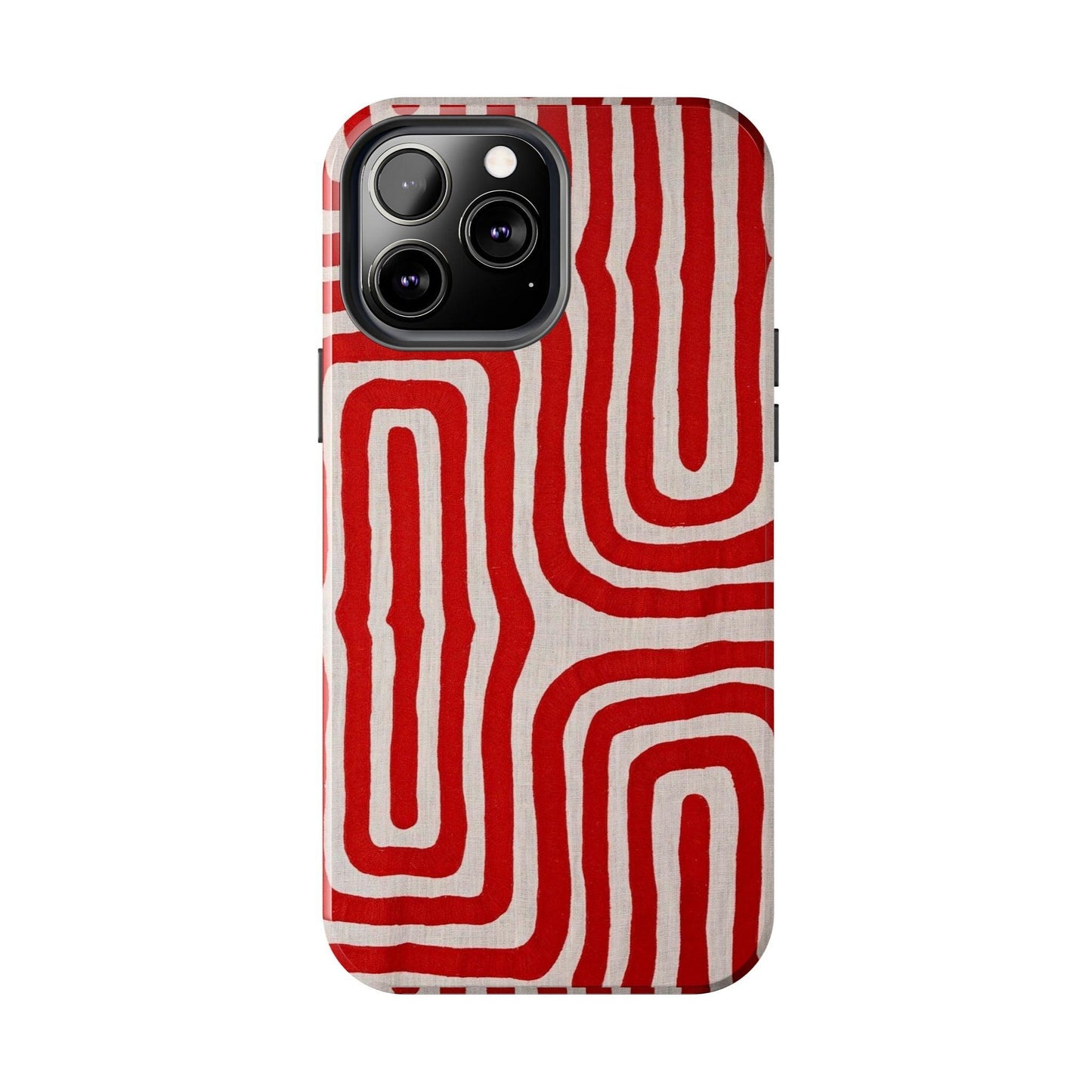 Scarlet Labyrinth Tough iPhone Cases