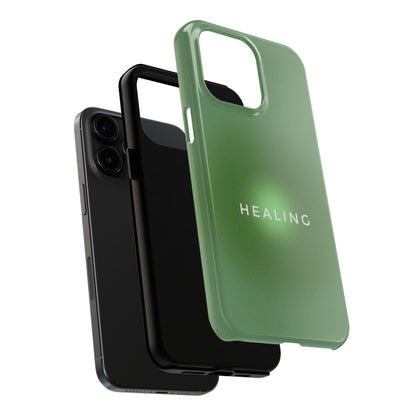 Healing Tough iPhone Cases in Green