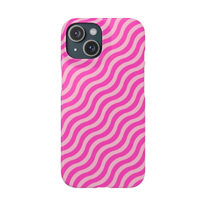 Waveicious Pink Snap iPhone Cases