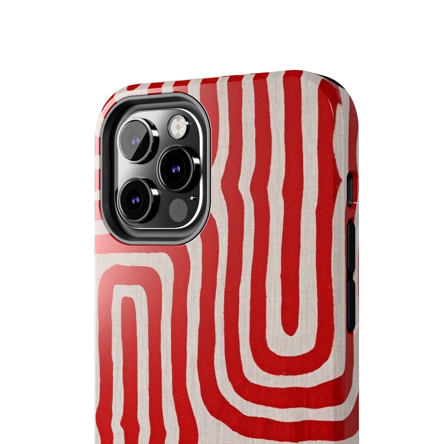 Scarlet Labyrinth Tough iPhone Cases