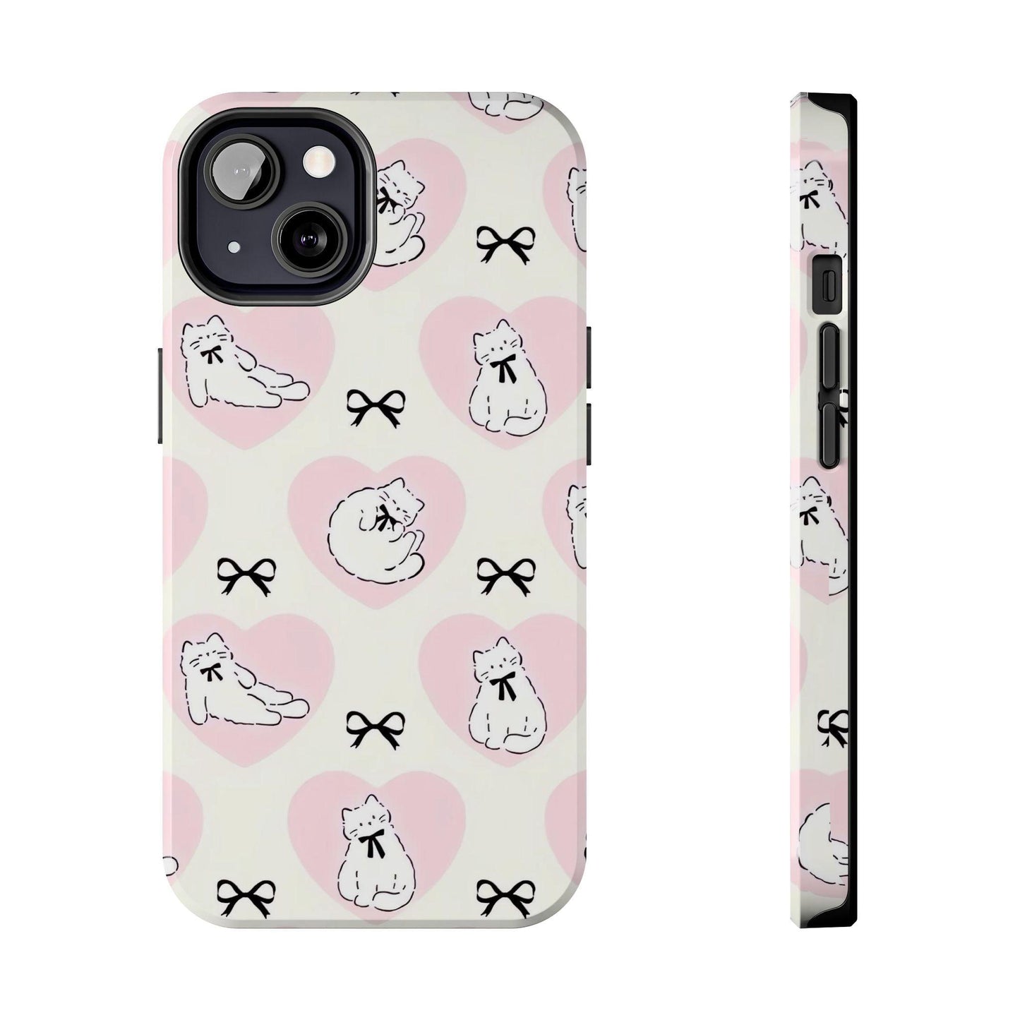 Kitty Love Affair Tough iPhone Cases