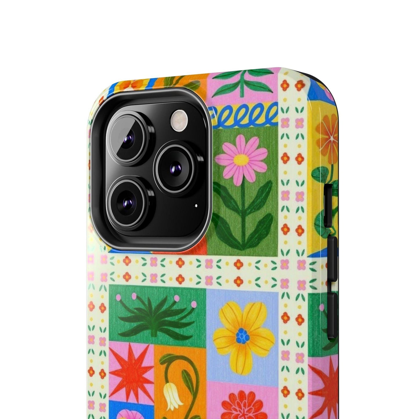 Flower Garden Paradise Tough iPhone Cases