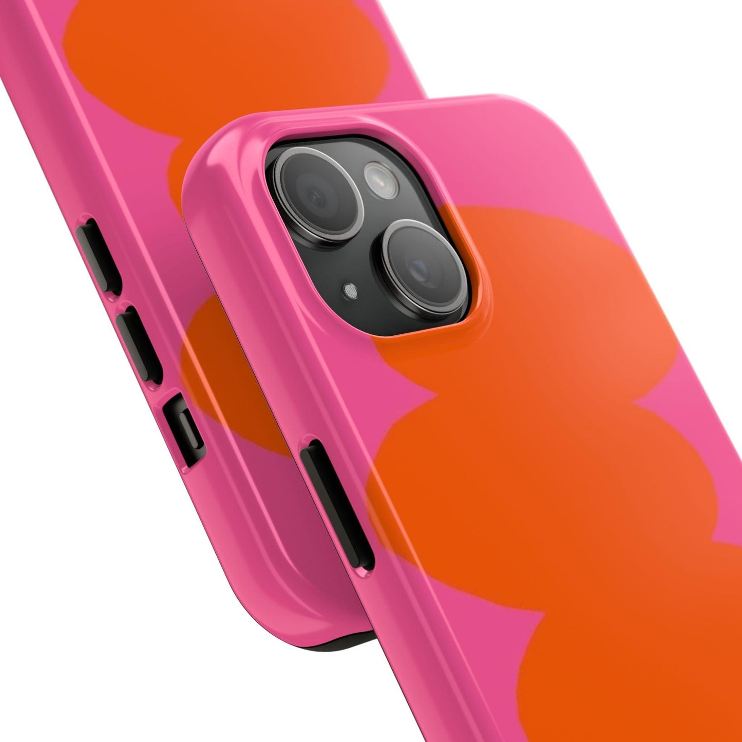 Pink Tangerine Blush Tough iPhone Cases