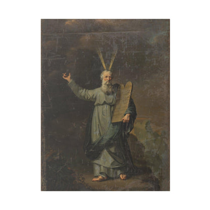 1803 Moses with the Tables of the Law by Pieter Gaal - Matte Canvas, Stretched, 0.75"