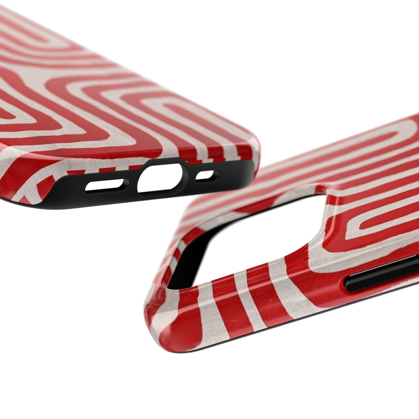 Scarlet Labyrinth Tough iPhone Cases