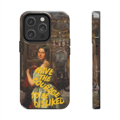 Victorian Art Twist - Have Courage - iPhone Cases