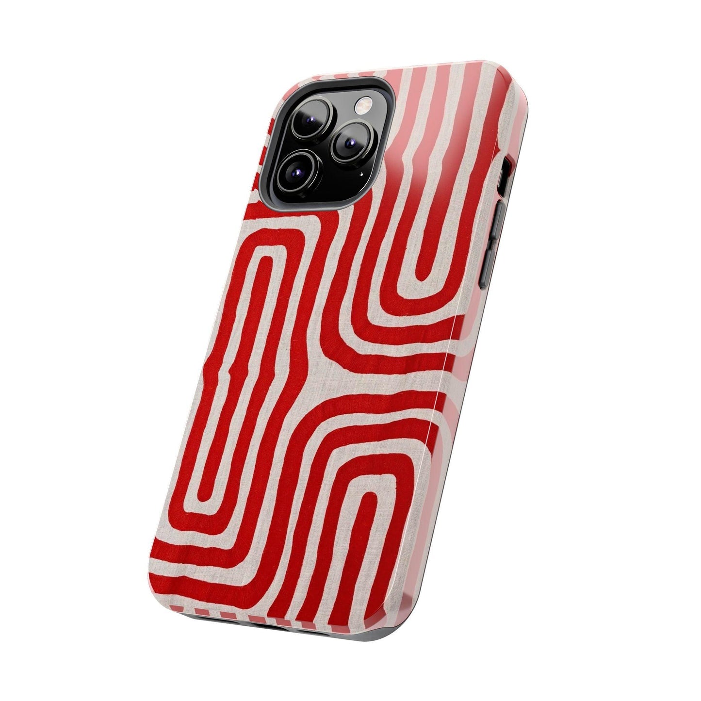 Scarlet Labyrinth Tough iPhone Cases