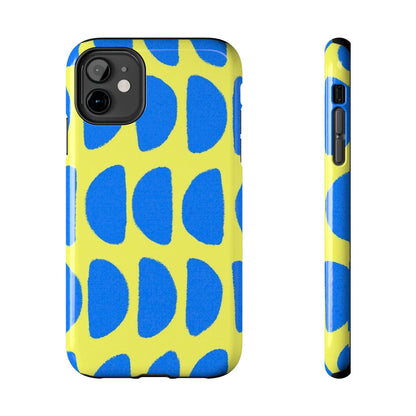 Electric Half-Moons Tough iPhone Cases