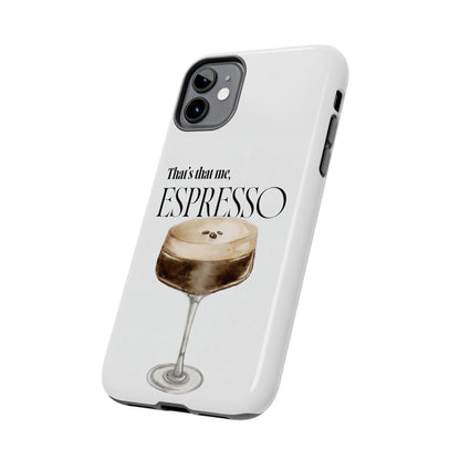 Espresso Martini Tough iPhone Cases