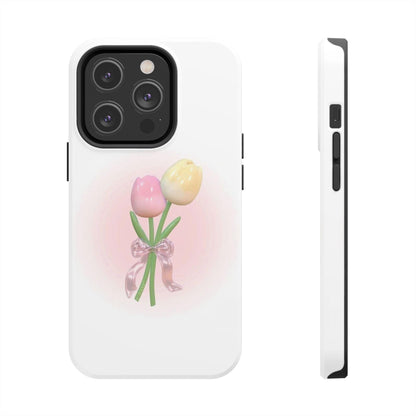 The Tulips Treasure Tough iPhone Cases