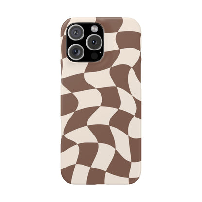 Mocha Mirage Snap iPhone Cases