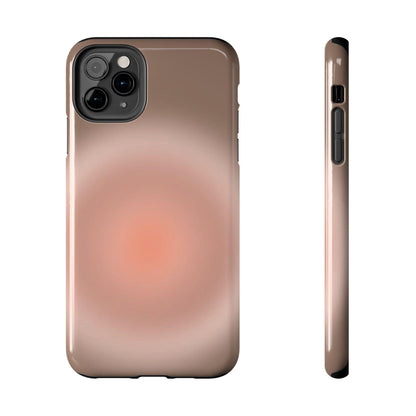 Taupe Aura Tough iPhone Cases