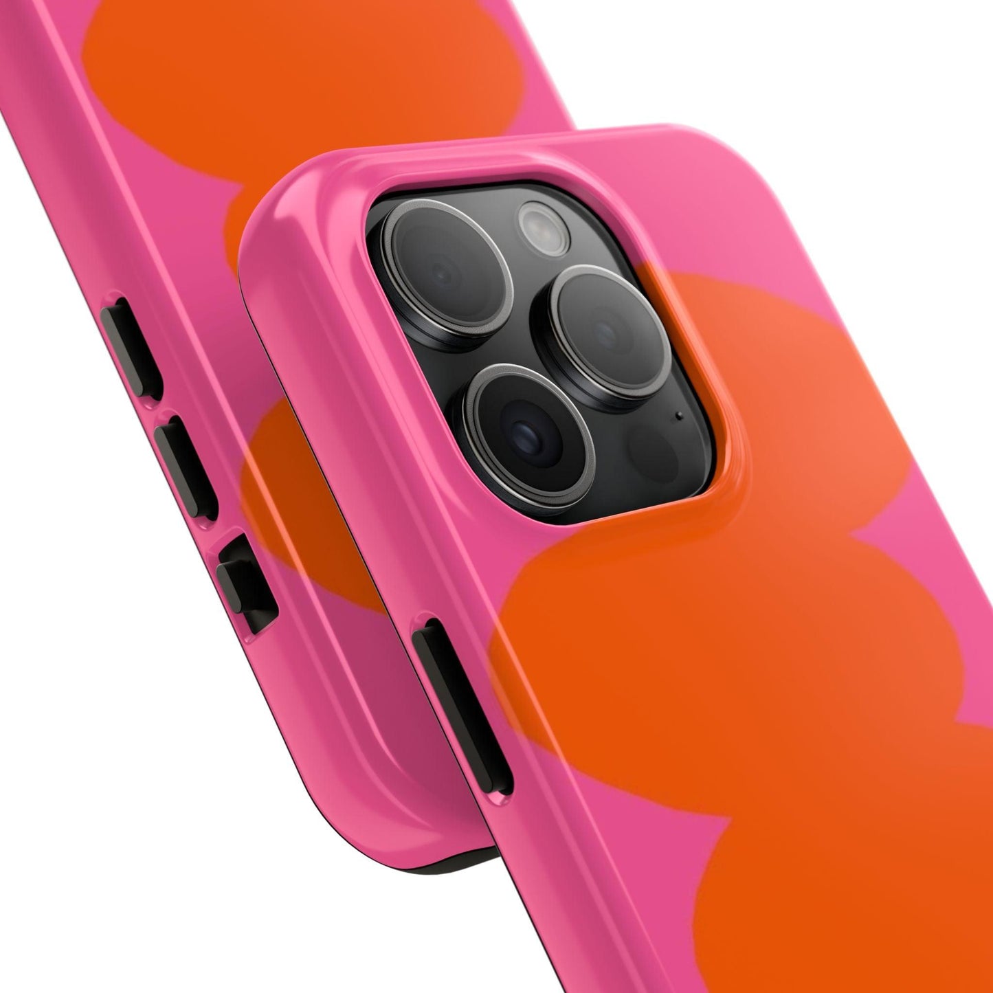 Pink Tangerine Blush Tough iPhone Cases