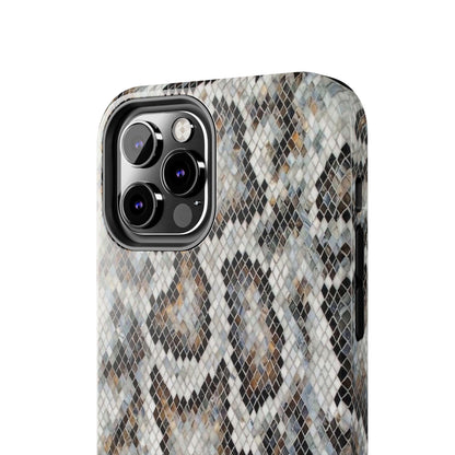 Crawler in Grey Mosaic Tough iPhone Cases