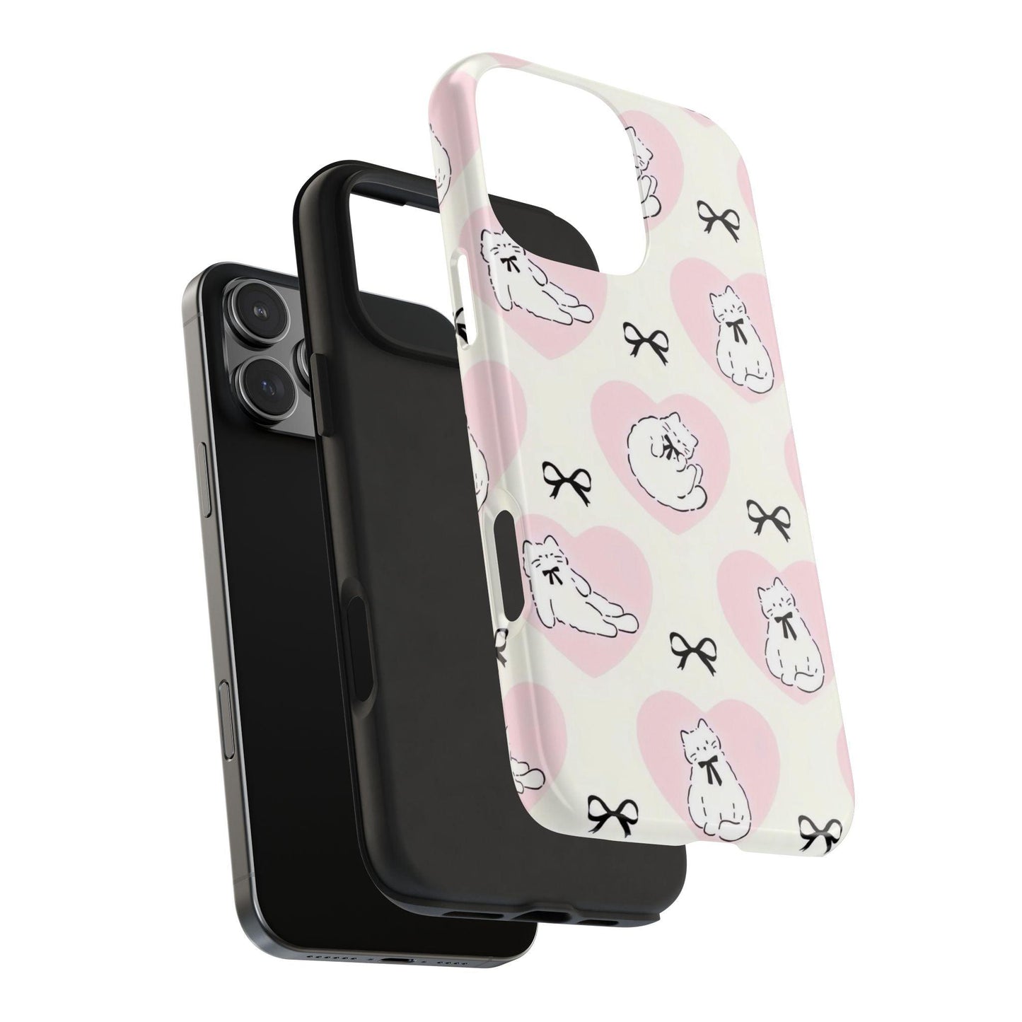 Kitty Love Affair Tough iPhone Cases