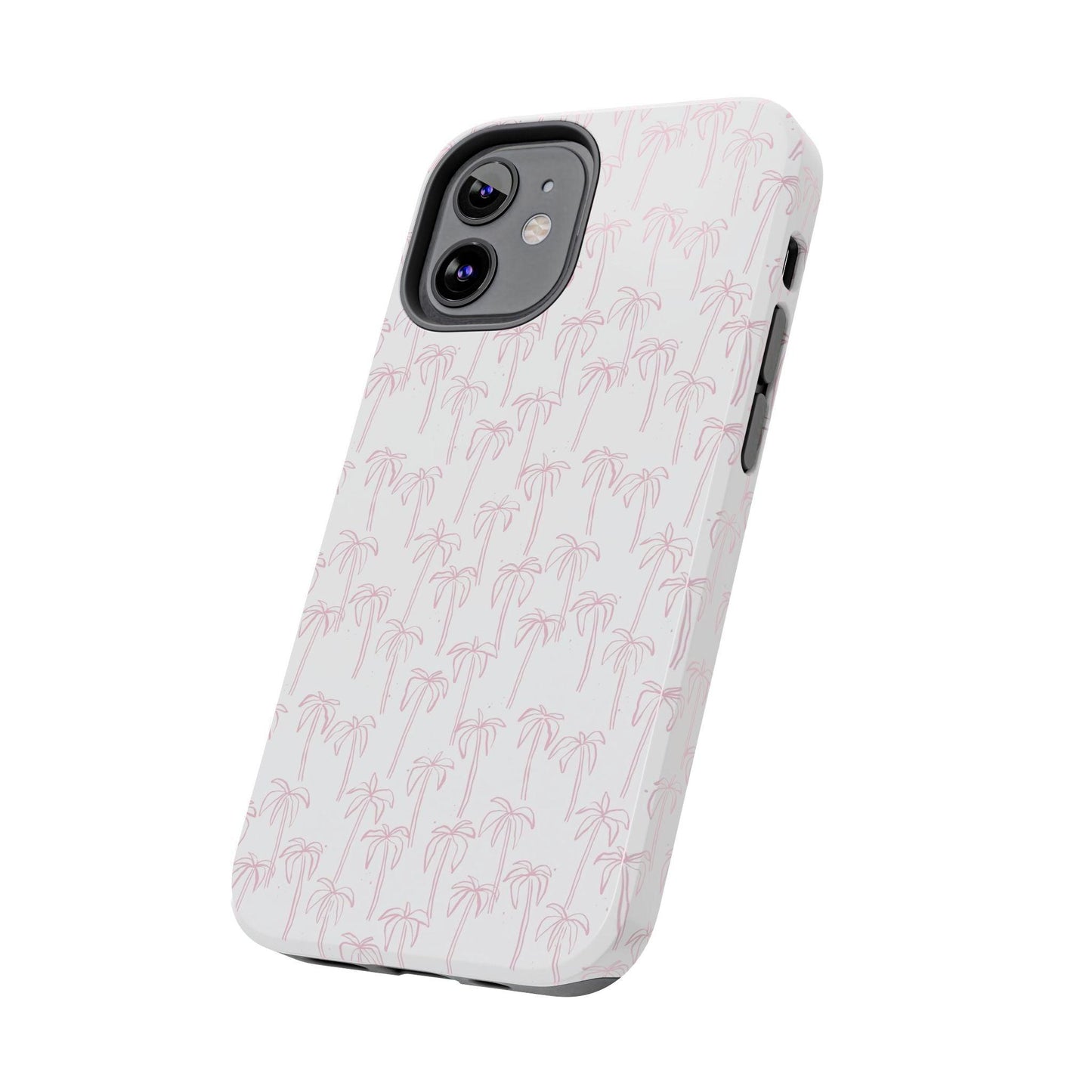 Pink Palm Trees iPhone Cases