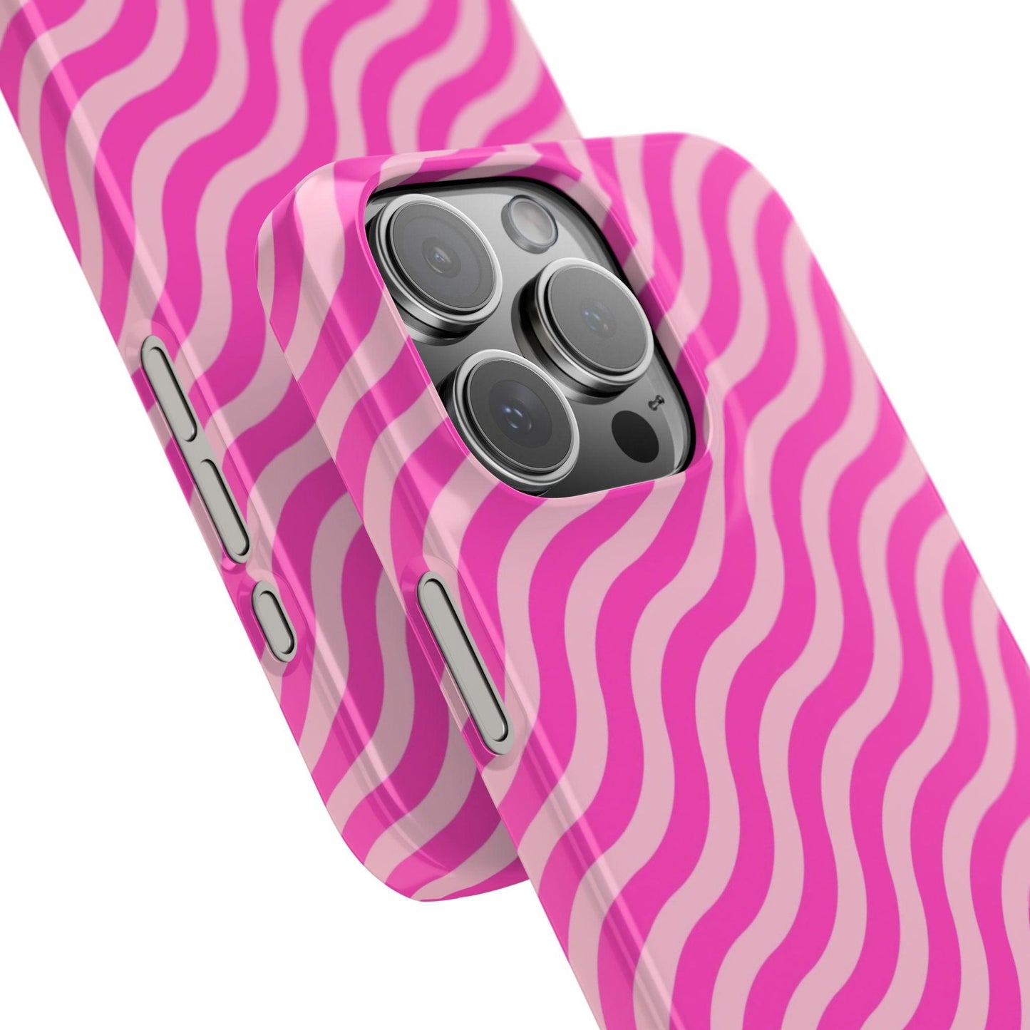 Waveicious Pink Snap iPhone Cases