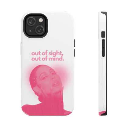 Heart Pink Aura Queen iPhone Cases